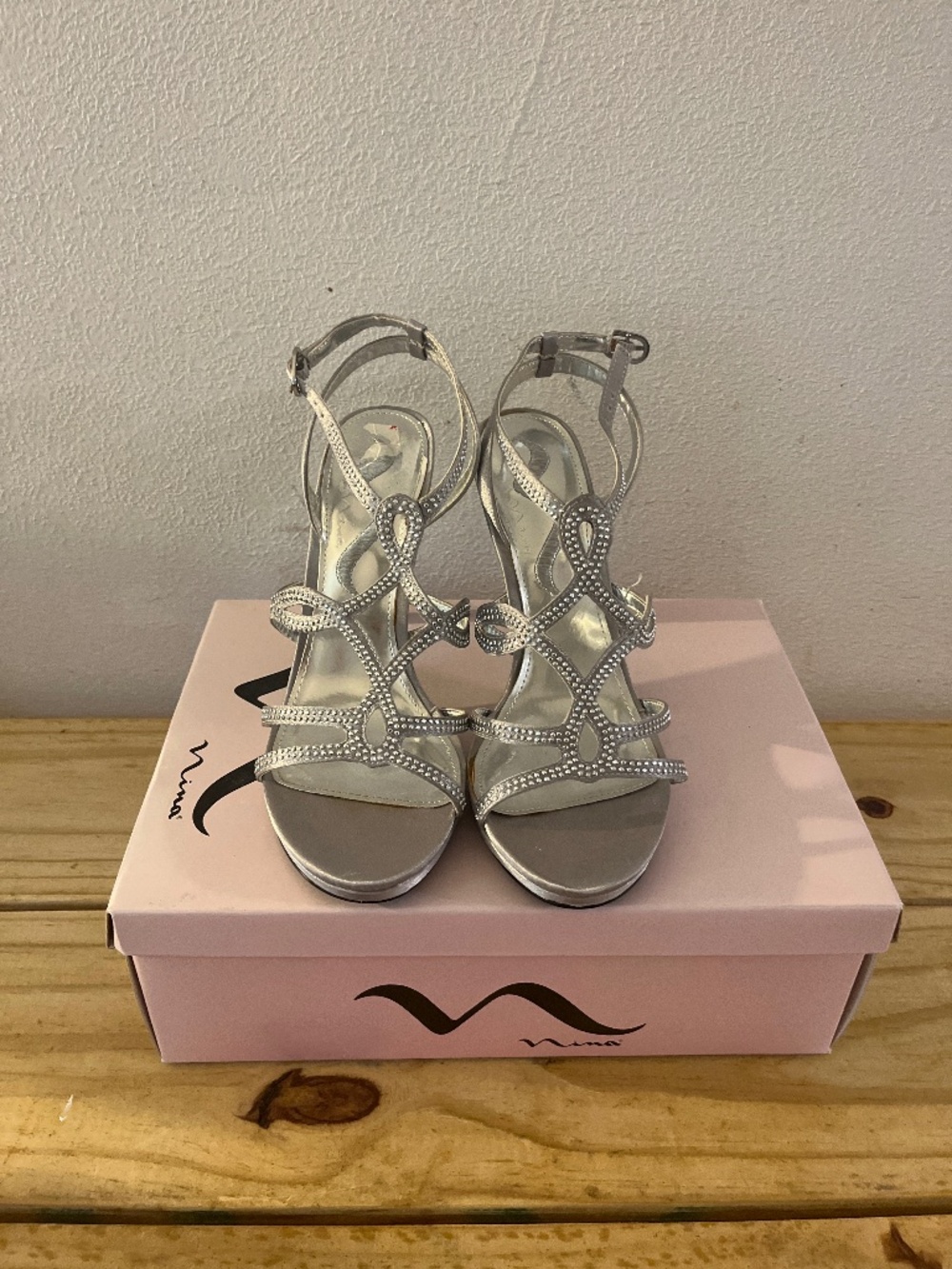 Silver heels